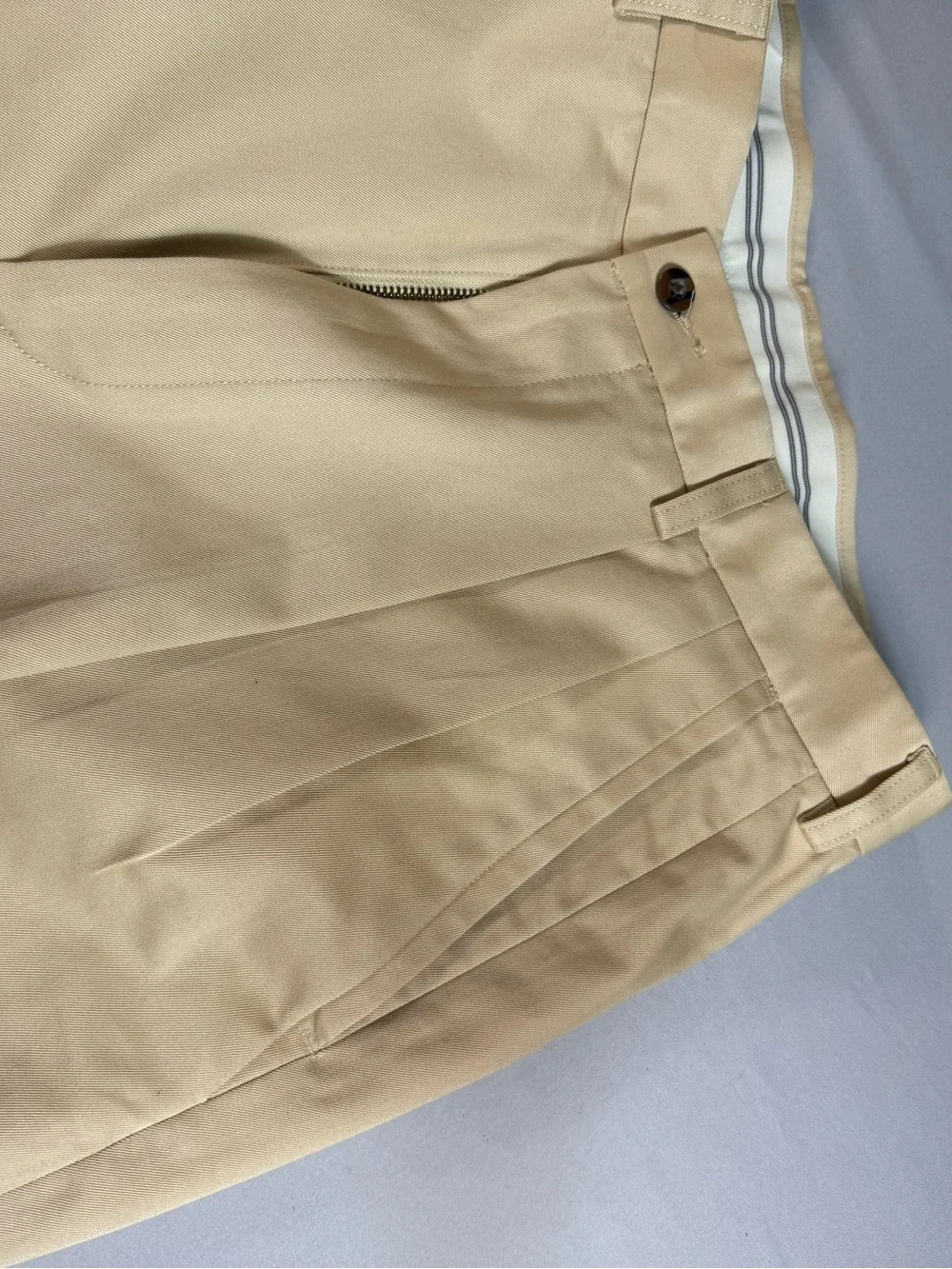 Vintage Haggar Pleated Khaki Dress Pants 34x29 Deadstock NWT